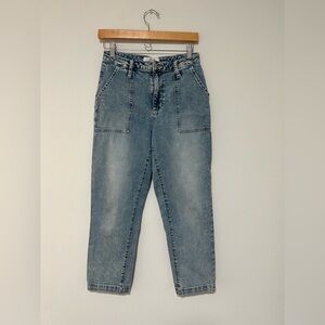 Joe's High Rise Straight Crop Jeans